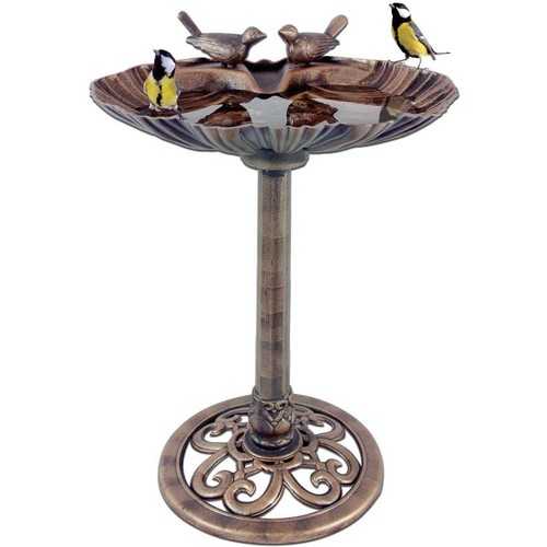 Bird bath feeder - feeder, traditional