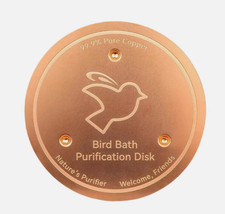 Bird Bath Copper Disk 99.9%