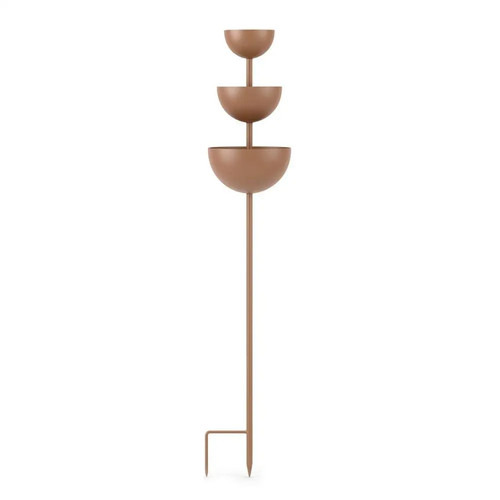 Metal bird bath - metal,