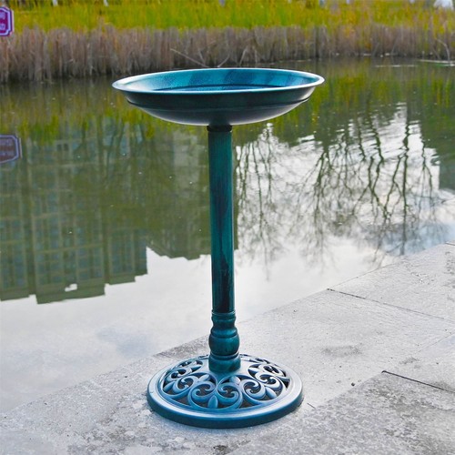 Outdoor patio garden - patio, bath