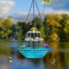 Solar Hanging Bird Bath