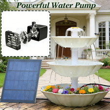 Bird Bath Pump 3 Tiered with
