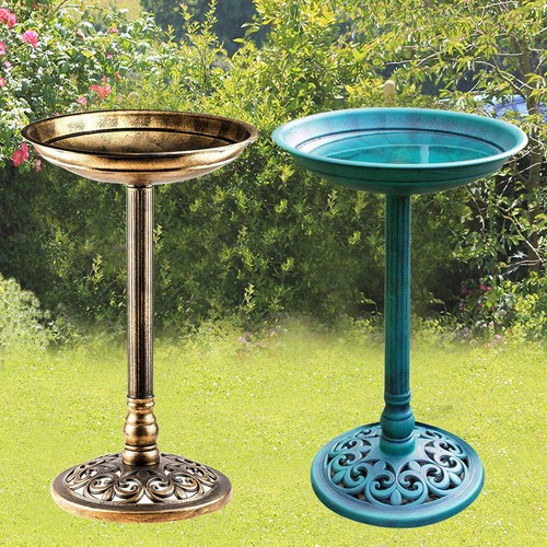 Outdoor patio garden - bird, bath
