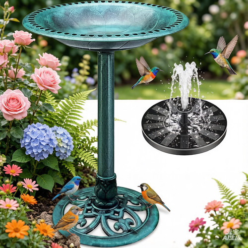 Garden pedestal ornament - garden,