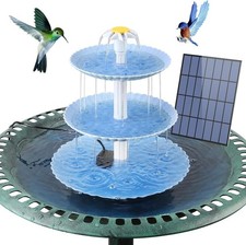 Solar Fountain Bird Bath 3.5W