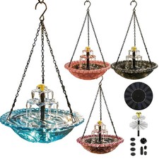 NEW Solar Cascade Hanging Bird